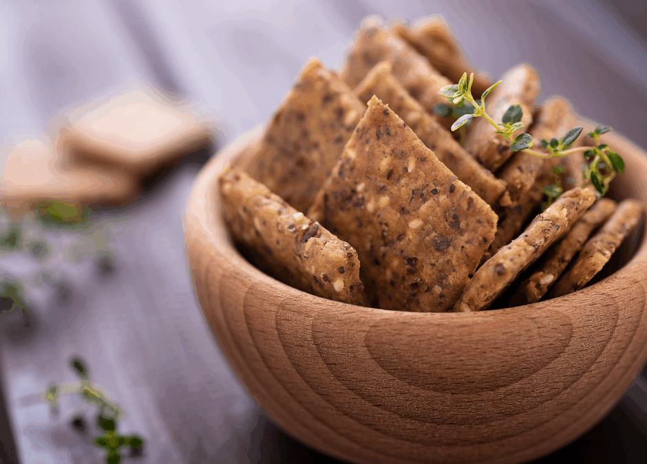 Keto Seed Crackers